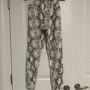 Balance Snakeskin Print Leggings